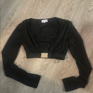 Elegant Black Women's Top